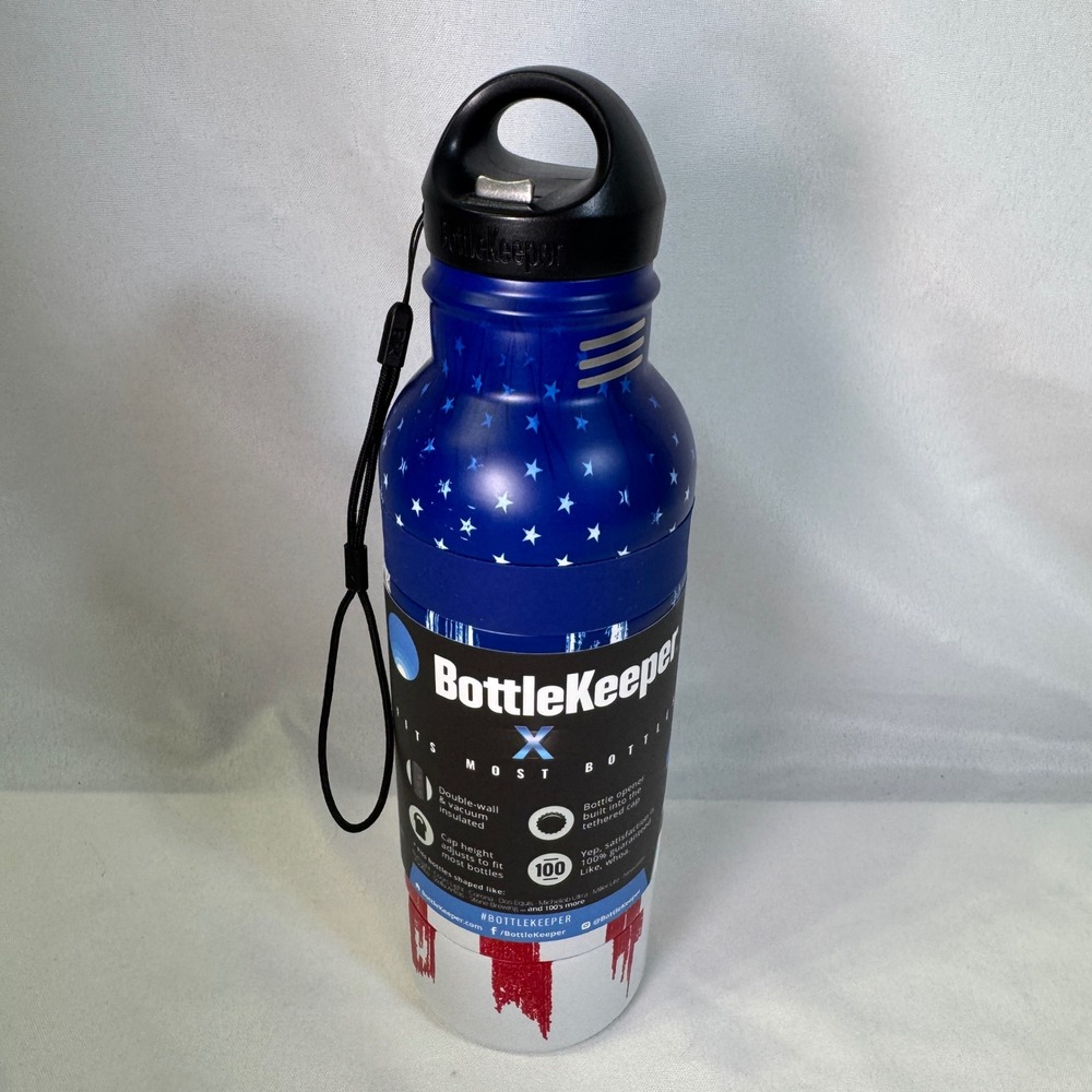 BottleKeeper X 3.0 American Graffiti Insulated Bottle Holder with Opener Cap